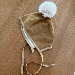 Briar Baby cotton lined pom bonnet
